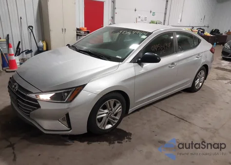 2019 Hyundai Elantra Sel из США, поврежденный, VIN 5NPD84LF1KH446276